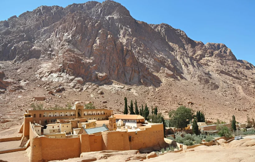 St Catherine's Monastery from sharm el sheikh