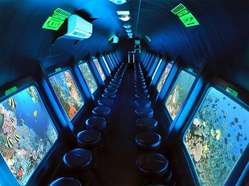 Submarine in Sharm El Sheikh