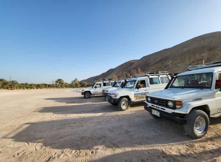 Jeep Safari in Hurghada with a BBQ dinner.