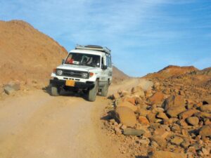 Colored Canyon and Dahab City Jeep Safari Tour from sharm el sheikh Port
