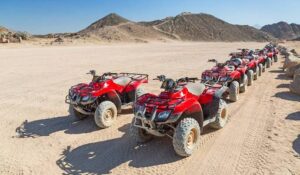 3-Hour Quad Bike Morning Desert Safari from Port of Safaga