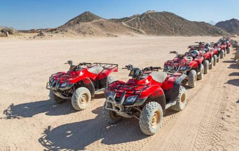 3-Hour Quad Bike Morning Desert Safari from Port of Safaga